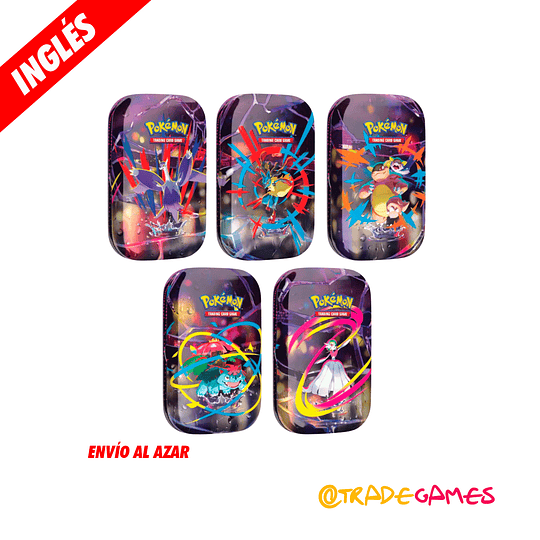 Pokémon TCG Mega Heroes Mini Tin INGLÉS ( 1 unidad )