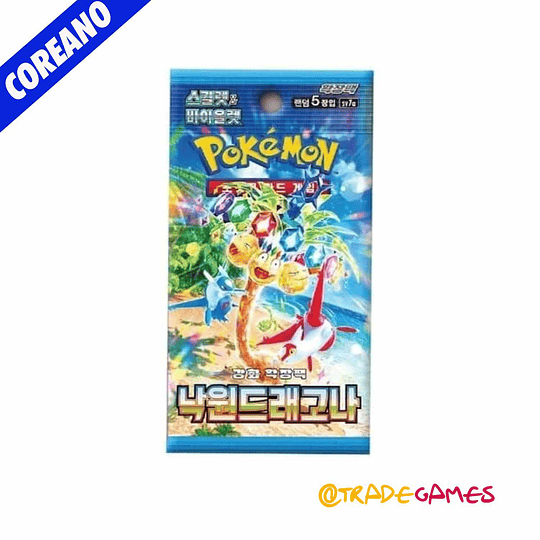 Pokémon TCG Scarlet & Violet - Paradise Dragona Booster COREANO ( 1 unidad )