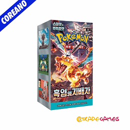 Pokémon TCG Scarlet & Violet - Ruler Of The Black Flame Box sv3 VERSION COREANA