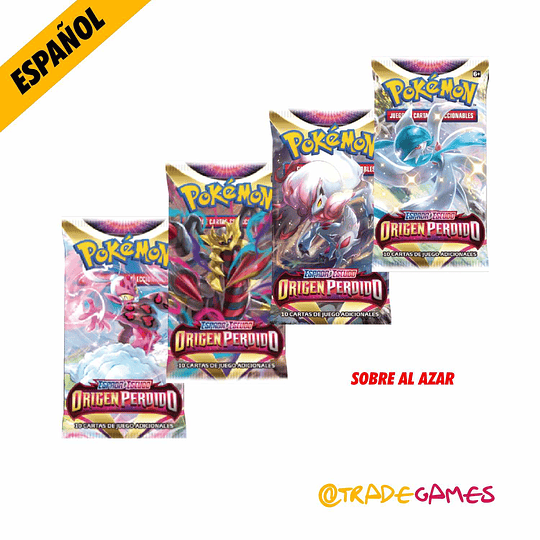 Pokémon TCG Sword & Shield - Origen Perdido Booster ESPAÑOL ( 1 unidad )