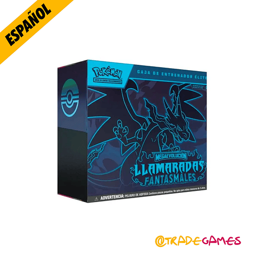 Pokémon TCG Mega Evolution - Phantasmal Flames Elite Trainer Box ESPAÑOL
