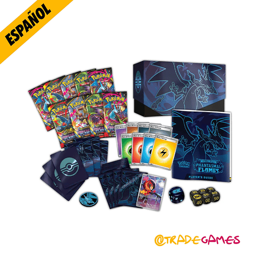 Pokémon TCG Mega Evolution - Phantasmal Flames Elite Trainer Box ESPAÑOL