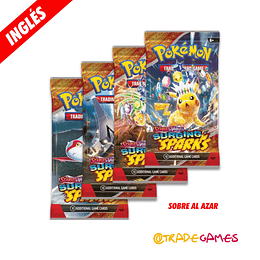 Pokémon TCG Scarlet & Violet - Surging Sparks Booster INGLÉS ( 1 unidad )