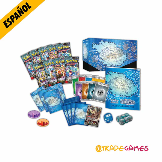 Pokémon TCG Scarlet & Violet - Stellar Crown Elite Trainer Box ESPAÑOL