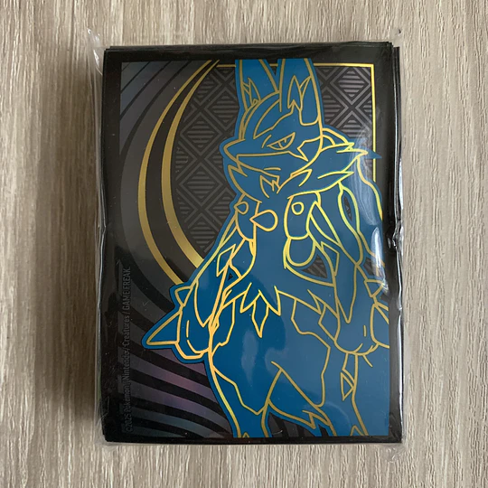 Pokémon TCG Sleeves - Mega Lucario (ETB Mega Evolution)