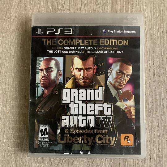 GRAND THEFT AUTO IV The Complete Edition PS3 (USADO)