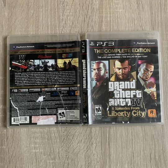 GRAND THEFT AUTO IV The Complete Edition PS3 (USADO)