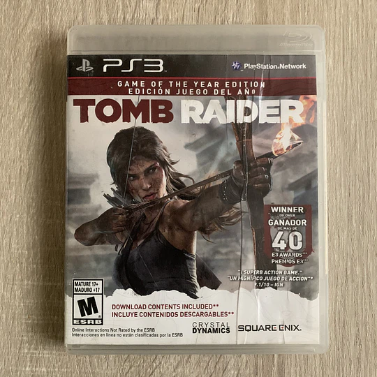 TOMB RAIDER - GOTY PS3 (USADO)