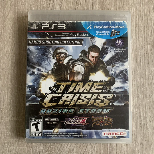 TIME CRISIS: RAZING STORM PS3 (USADO) 