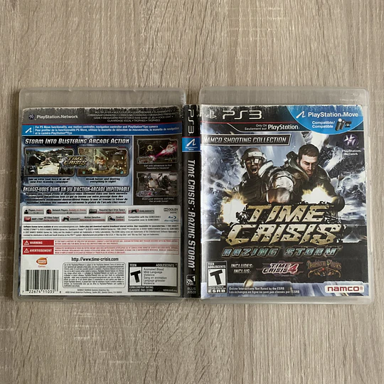 TIME CRISIS: RAZING STORM PS3 (USADO) 