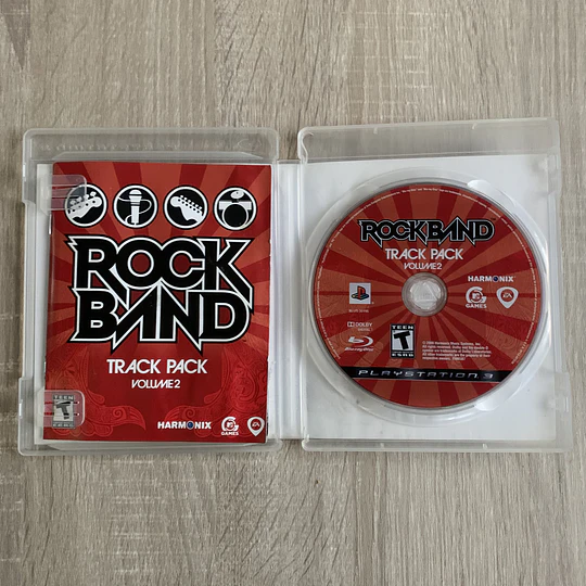 ROCK BAND: TRACK PACK VOL 2 PS3 (USADO)