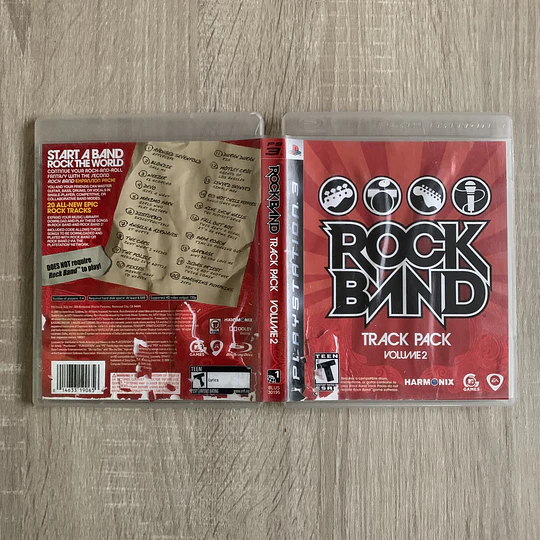ROCK BAND: TRACK PACK VOL 2 PS3 (USADO)