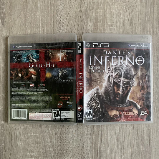 DANTE'S INFERNO Divine Edition PS3 (USADO)