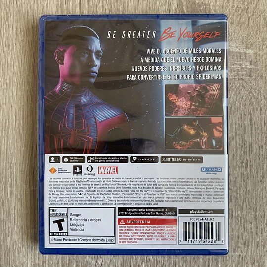 SPIDER-MAN MILES MORALES PS5