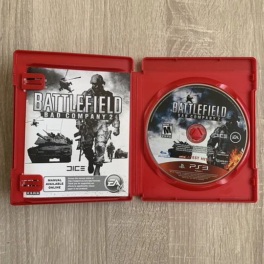 BATTLEFIELD: Bad Company 2 PS3 (USADO) Greatest Hits