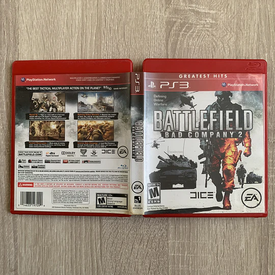 BATTLEFIELD: Bad Company 2 PS3 (USADO) Greatest Hits