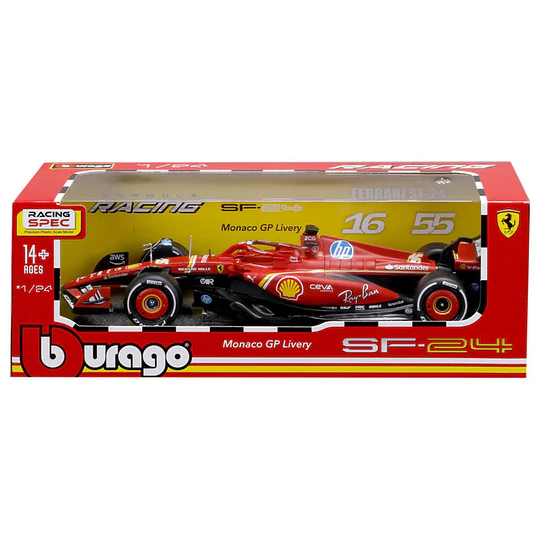BBURAGO F1 FERRARI SF-24  ESCALA 1:24