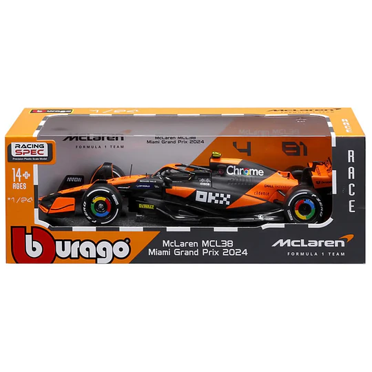 BBURAGO F1 McLaren MCL38  ESCALA 1:24