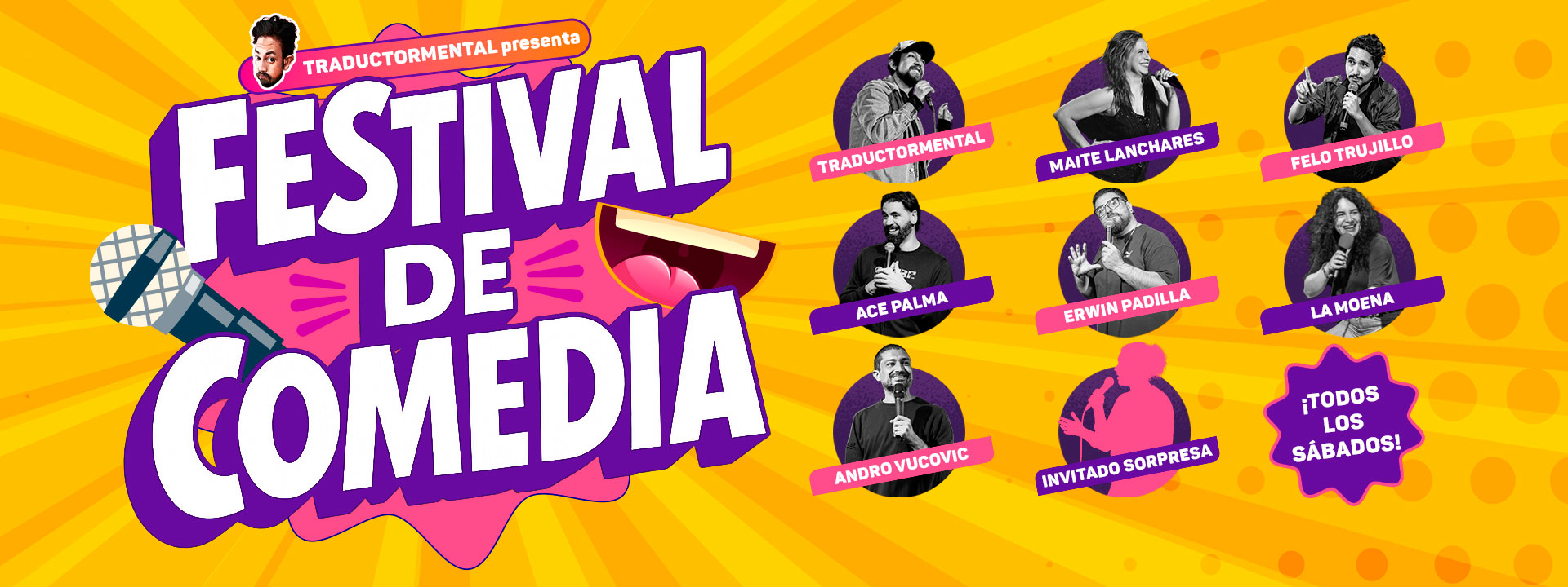 Festival de Comedia - Gran Refugio Barrio Italia