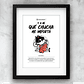 Póster A3 “Y a mí qué chucha me importa” – TraductorMental® - Miniatura 1