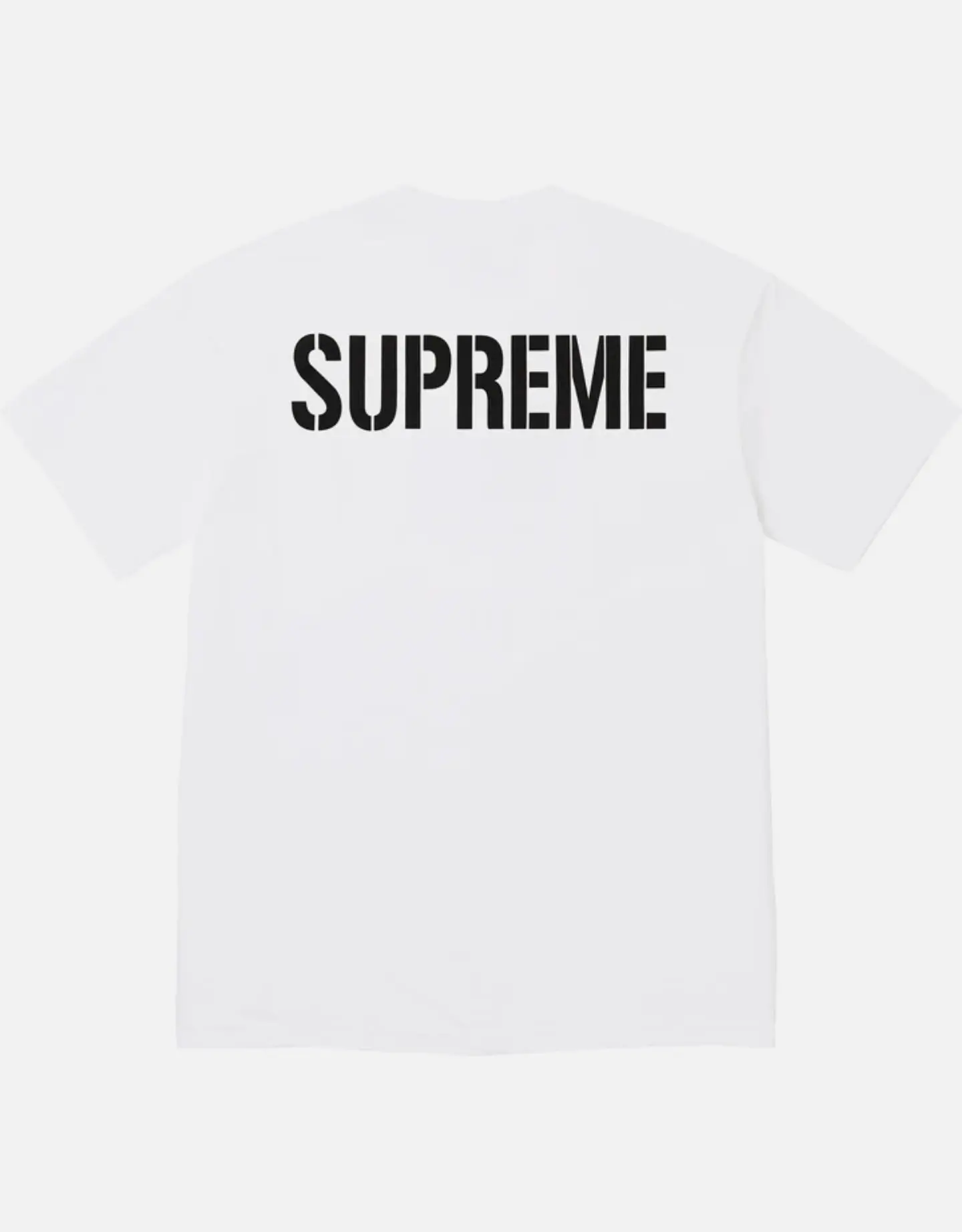 Camiseta blanca Supreme World Famous 2
