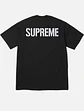 Camiseta negra Supreme World Famous - Miniatura 2