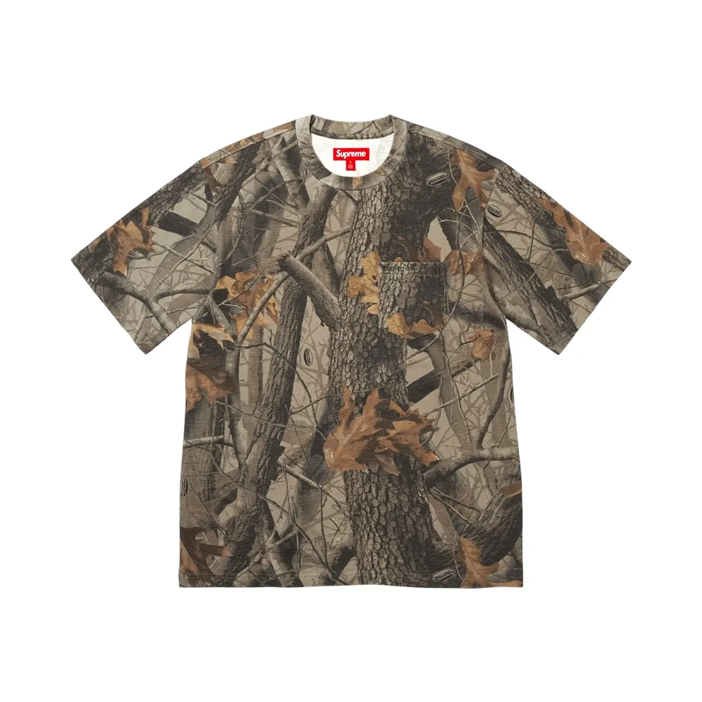 Camiseta Supreme Pocket realtree 1