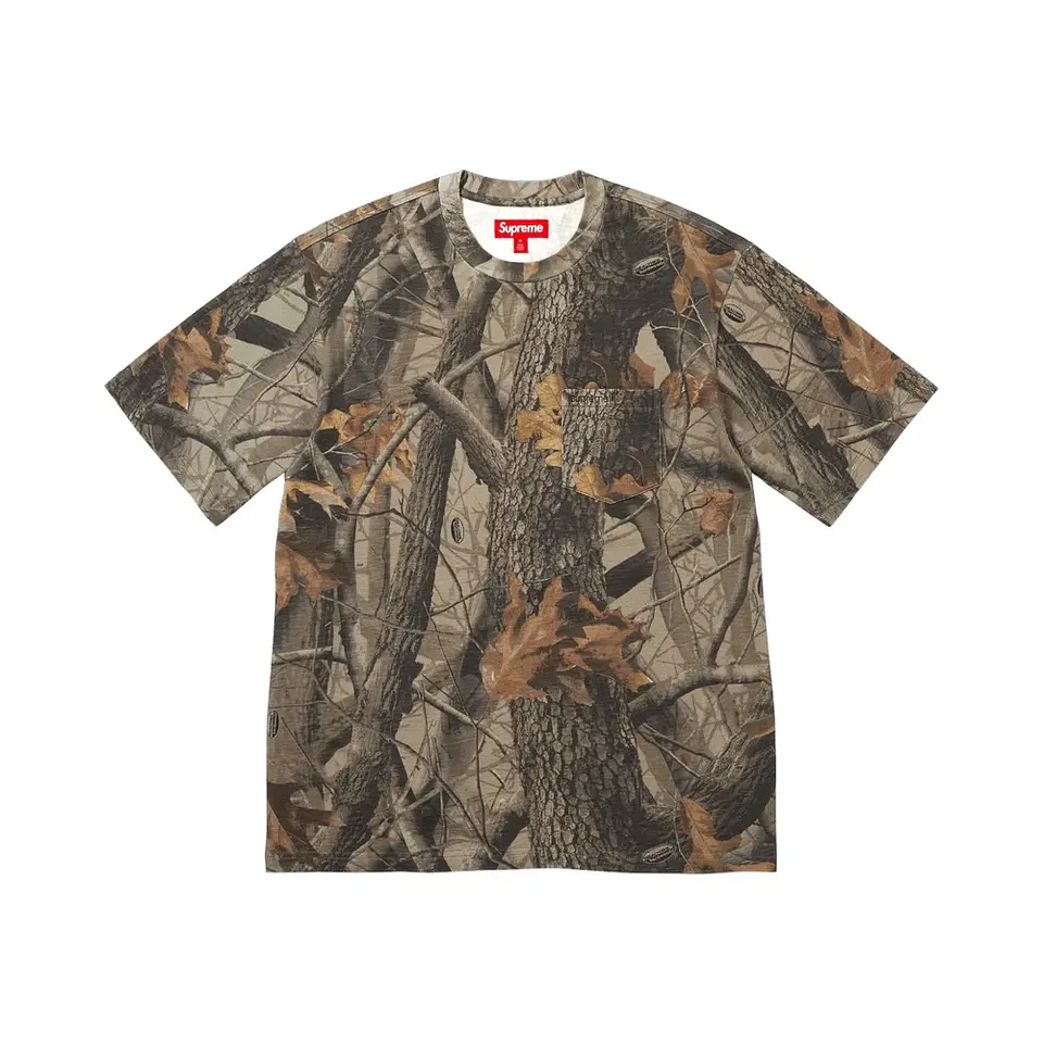 Camiseta Supreme Pocket realtree 1