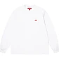 Camiseta de manga larga Supreme Small Box Tee Blanca - Miniatura 1