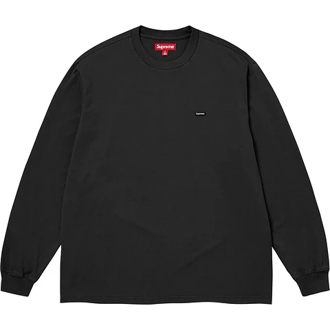 Camiseta de manga larga Supreme Small Box Tee Negra