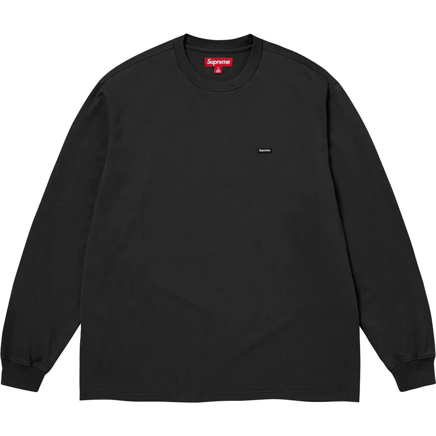 Camiseta de manga larga Supreme Small Box Tee Negra 1