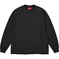 Camiseta de manga larga Supreme Small Box Tee Negra - Miniatura 1