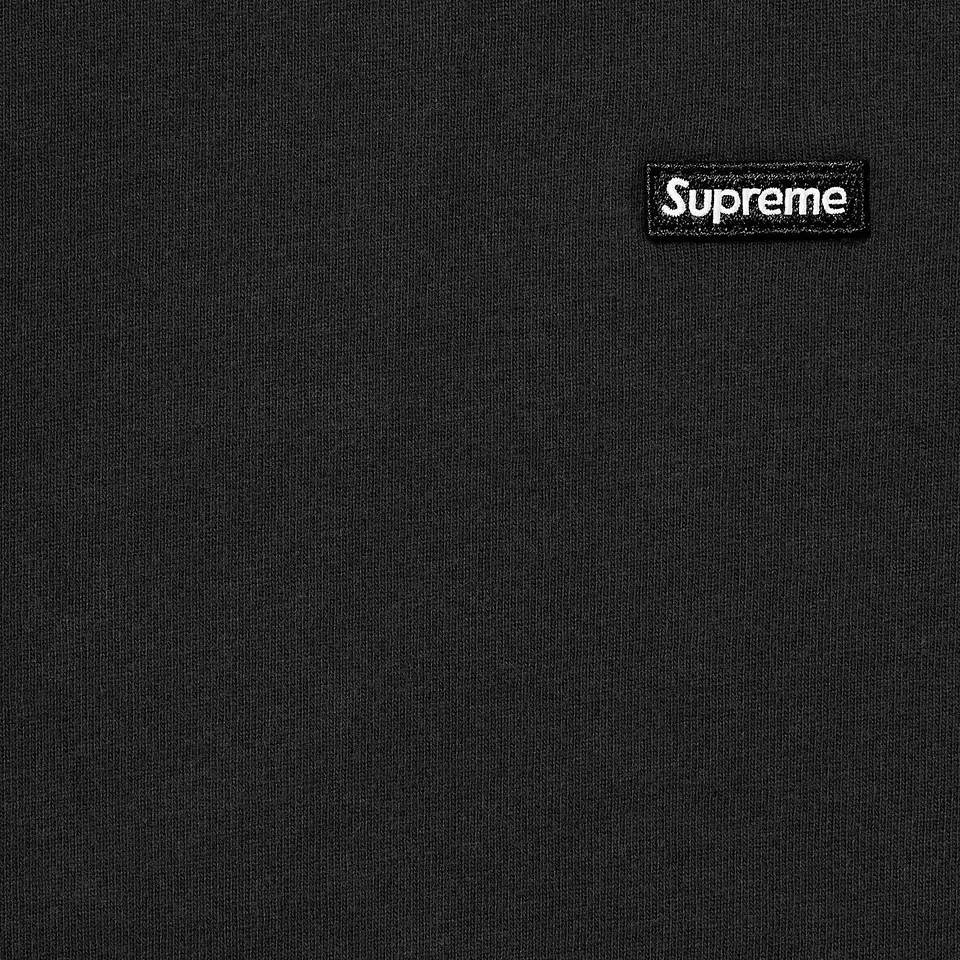 Camiseta de manga larga Supreme Small Box Tee Negra 2