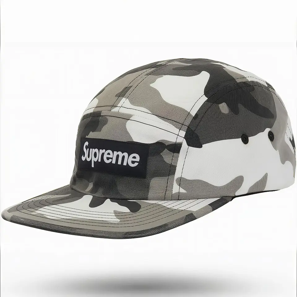 Gorra Supreme Washed Chino Twill Camp snow camo 1
