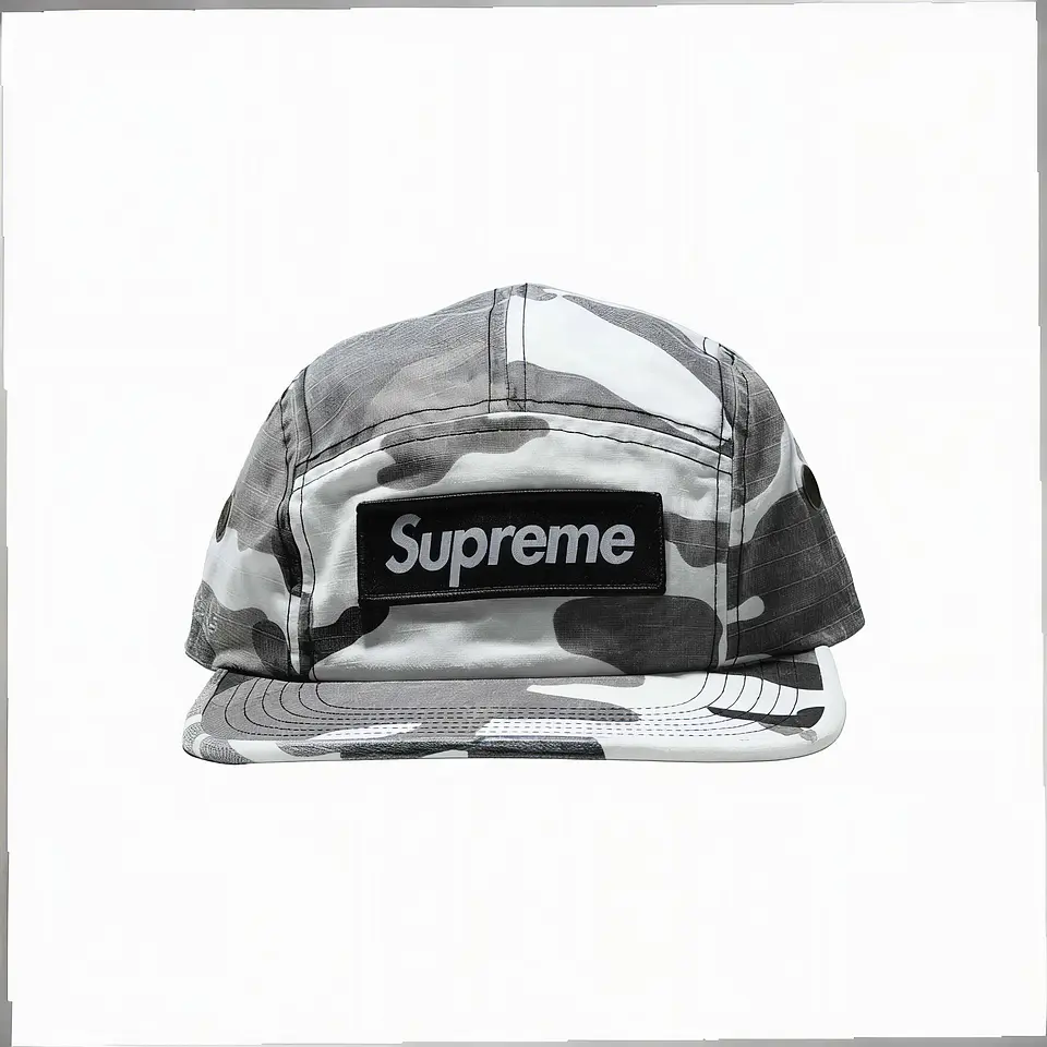 Gorra Supreme Washed Chino Twill Camp snow camo 2