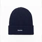 Gorro Supreme Overdyed azul marino