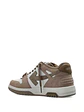 Zapatillas Off-White modelo Out Of Office en color marrón y gris - Miniatura 2