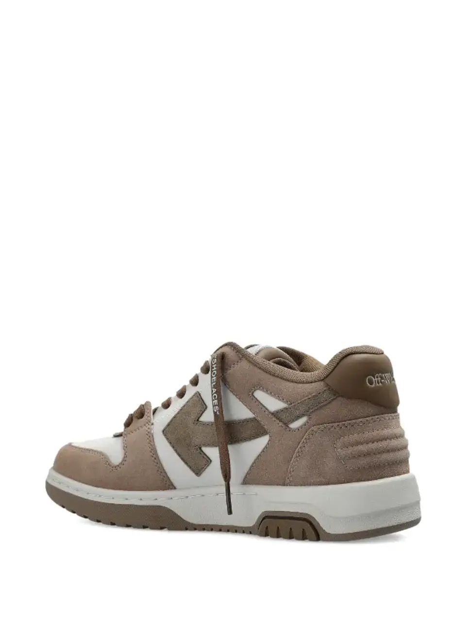 Zapatillas Off-White modelo Out Of Office en color marrón y gris 2
