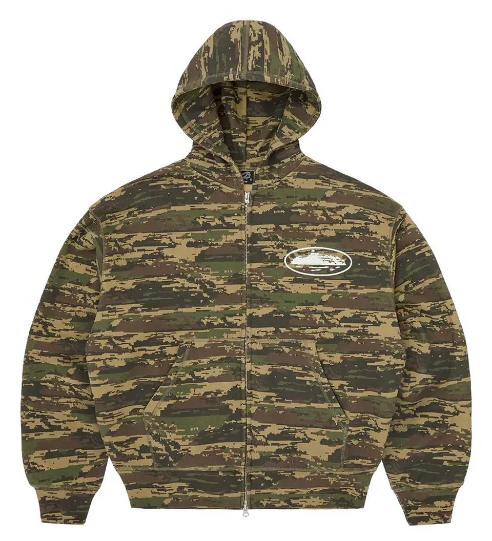 Campera Corteiz Island Puff Print Digi Camo 1