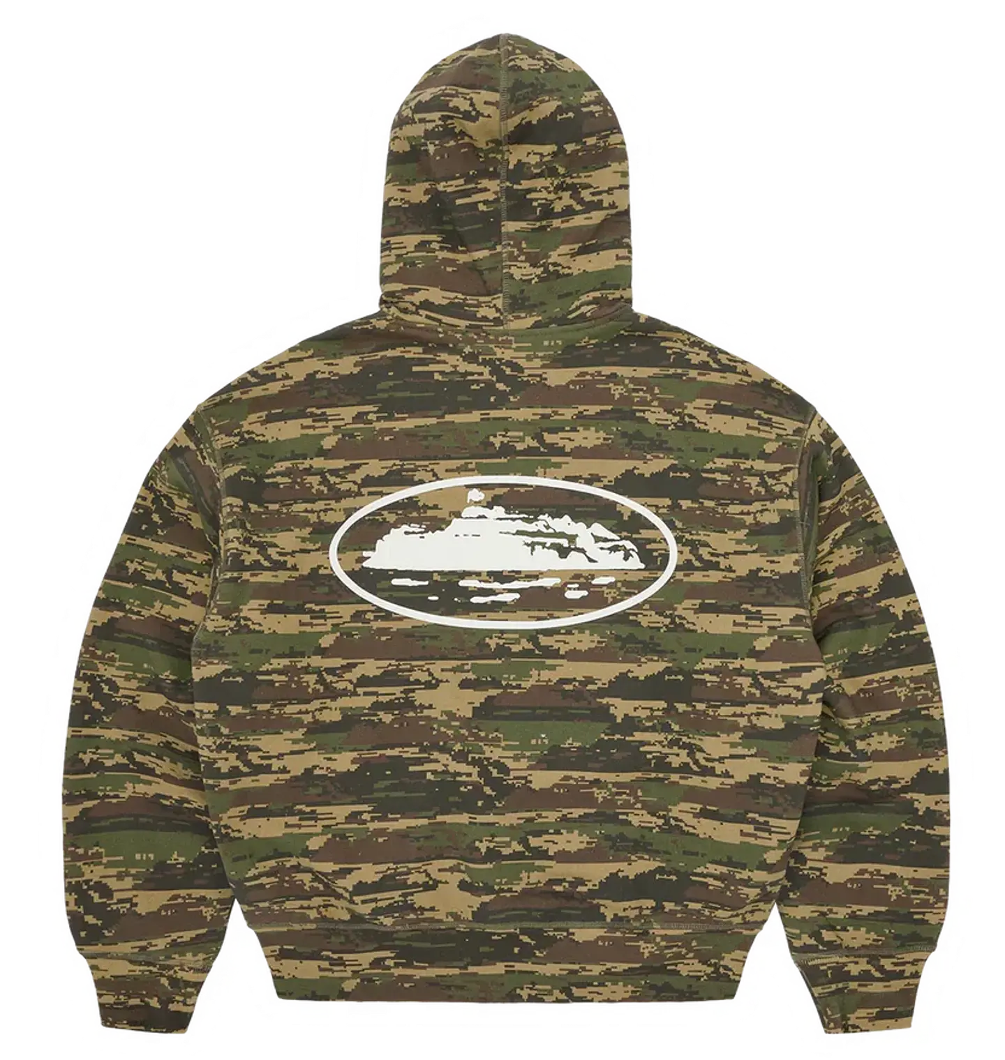 Campera Corteiz Island Puff Print Digi Camo 2