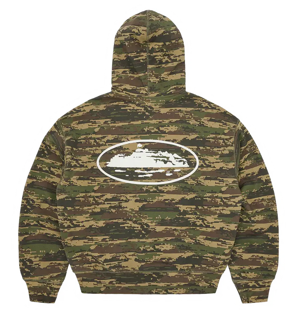 Campera Corteiz Island Puff Print Digi Camo 2
