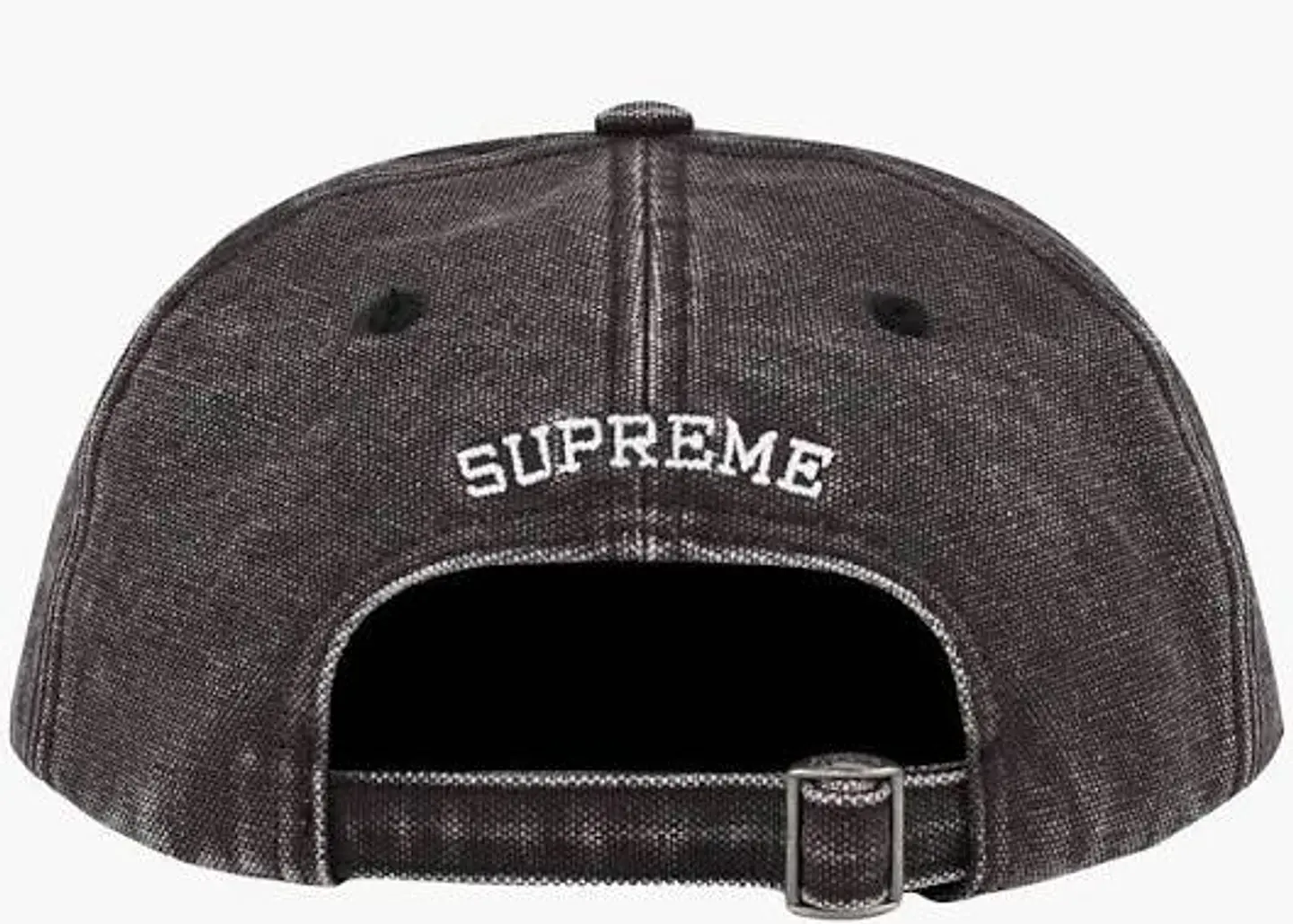 Supreme Pigment Canvas S Logo 6 paneles Negro 2