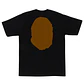  Camiseta A Bathing Ape Men Big Ape Head negra - Miniatura 2