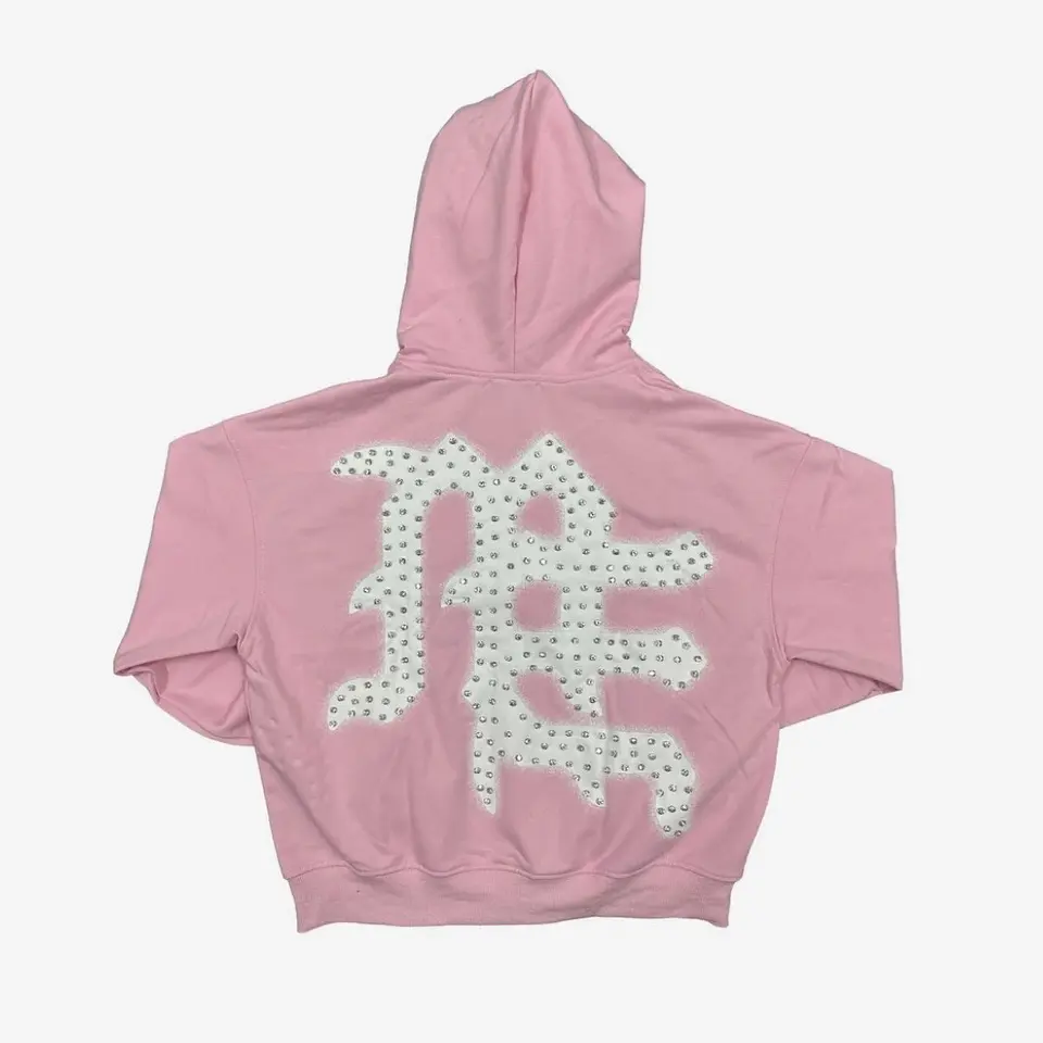 Campera MIXEDEMOTIONS rinhestone rosada  2