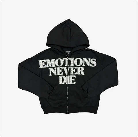 Campera MIXEDEMOTIONS rinhestone negra 