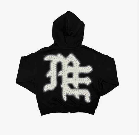Campera MIXEDEMOTIONS rinhestone negra 