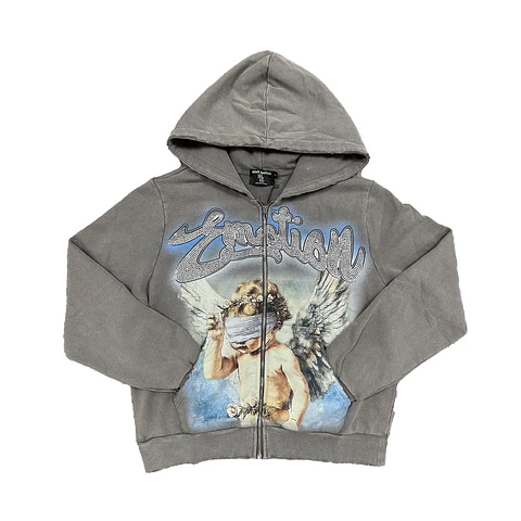 Campera MIXEDEMOTIONS rinhestone gris