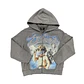 Campera MIXEDEMOTIONS rinhestone gris - Miniatura 2