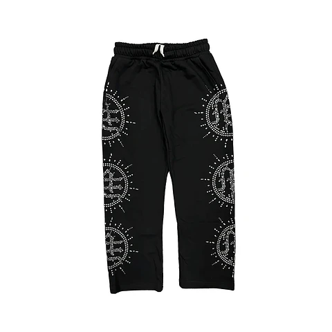 Pantalón MIXEDEMOTIONS rinhestone negro
