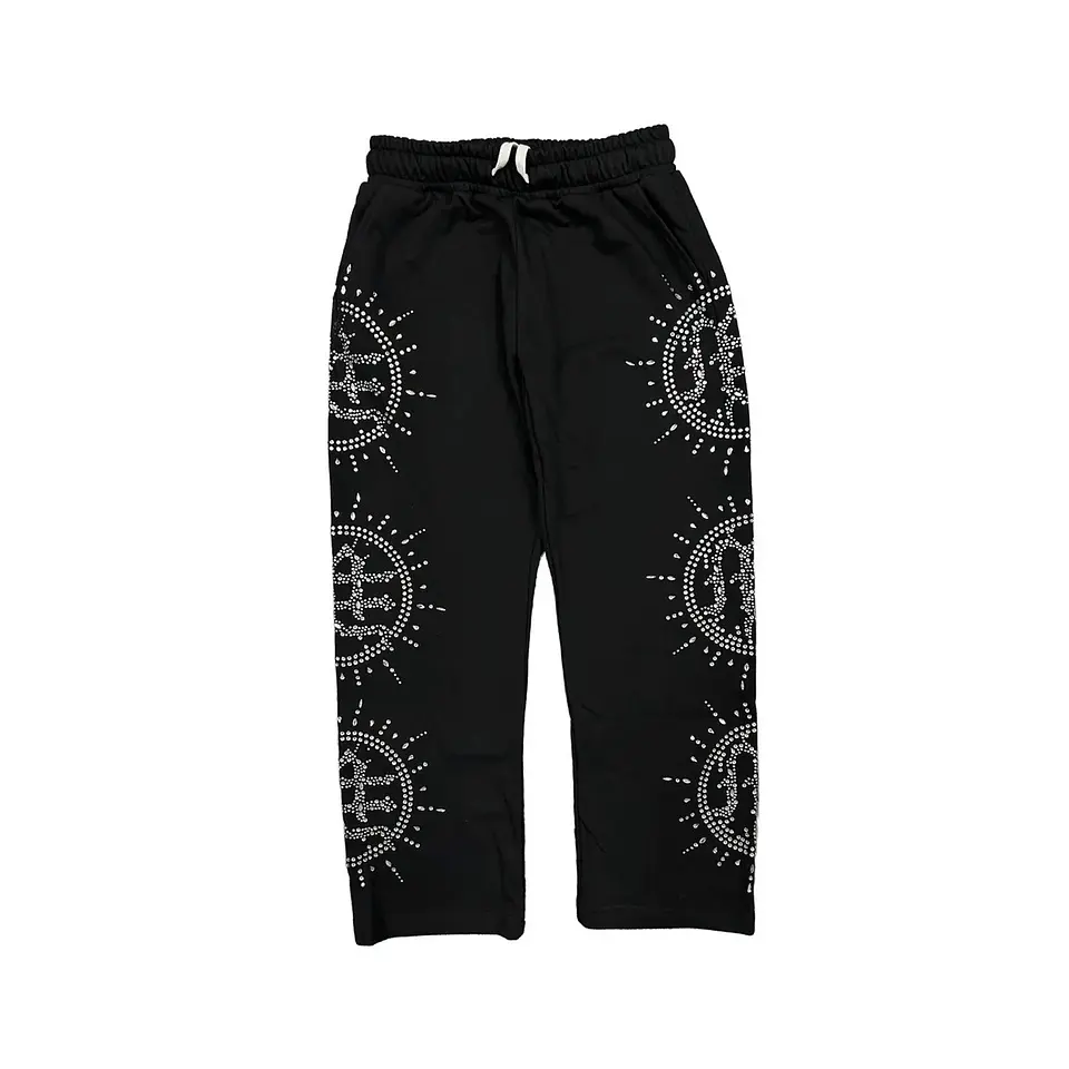 Pantalón MIXEDEMOTIONS rinhestone negro 1